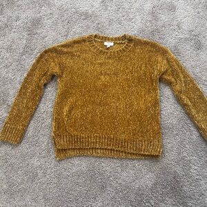 Cupio Marigold Crew Neck Sweater Classic Knit